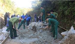 CLB Tuổi trẻ 4 lực lượng: Hoạt động kỷ niệm Ngày thành lập QĐND Việt Nam tại huyện Nguyên Bình